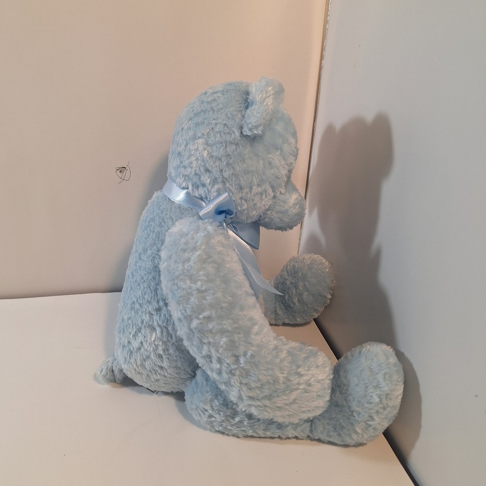 Gund FLOPPY BLUE BABY'S FIRST CHRISTMAS BEAR 15" plush stuffed animal 41239 - Picture 4 of 8